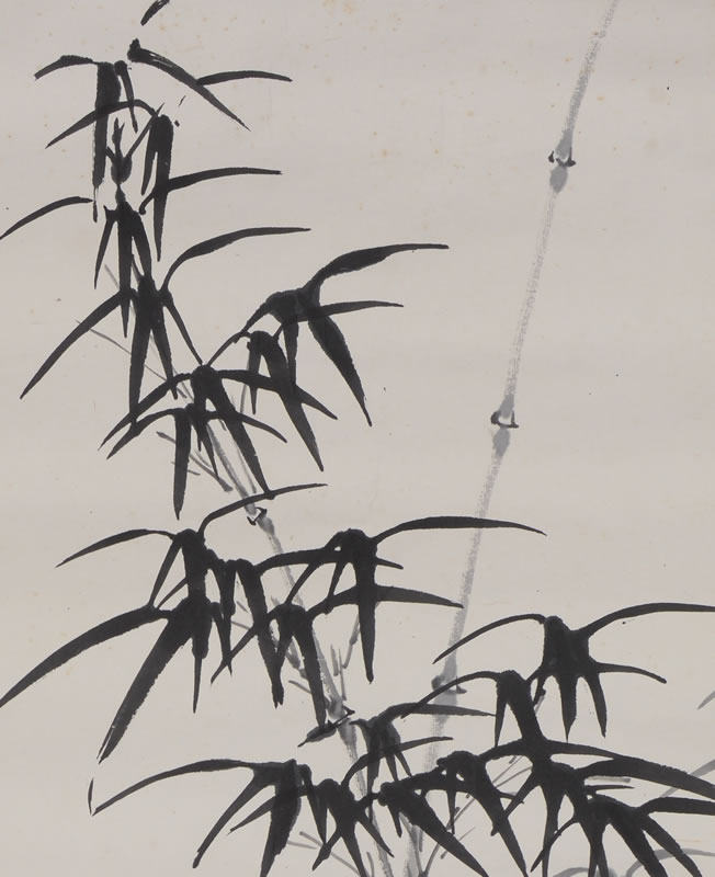 国民党陆军中将 韦永成作品 竹石.16