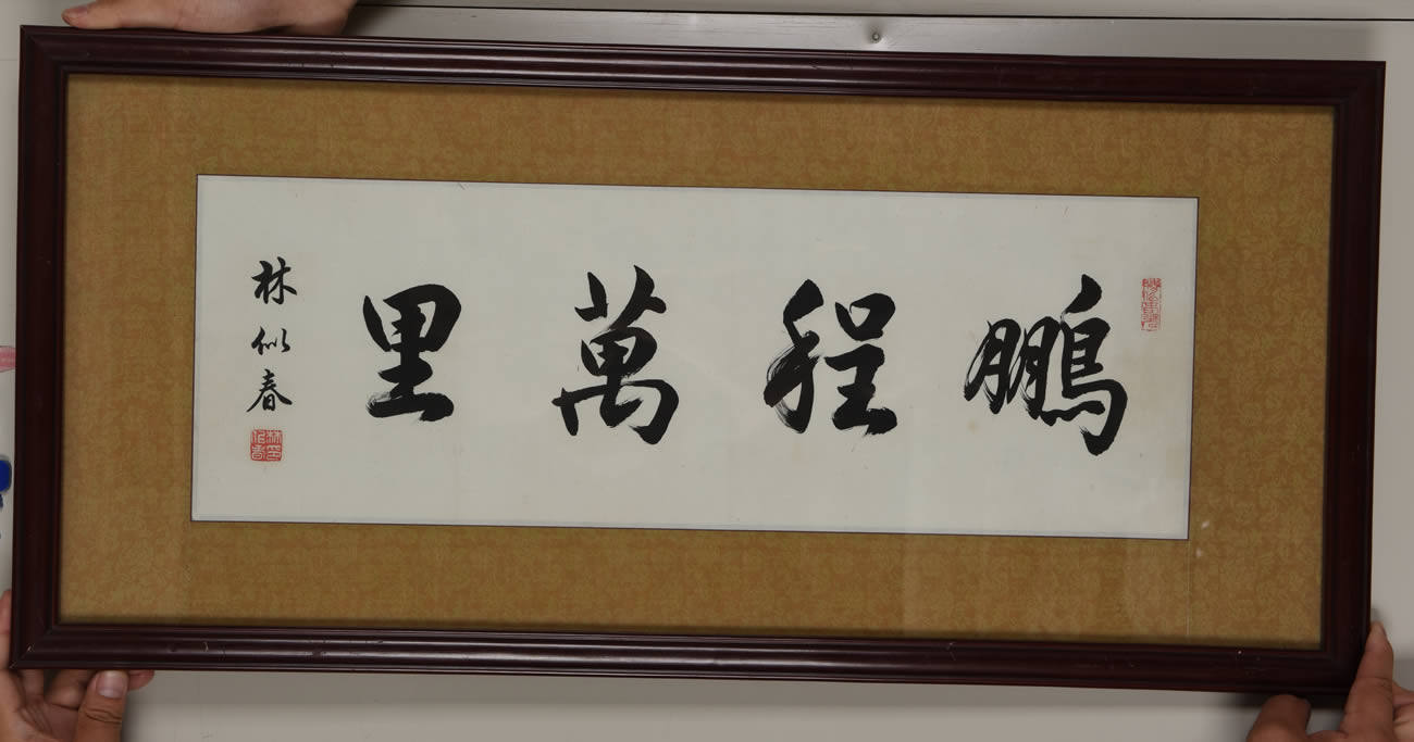 上海书法家协会 林似春 行书鹏程万里 2003