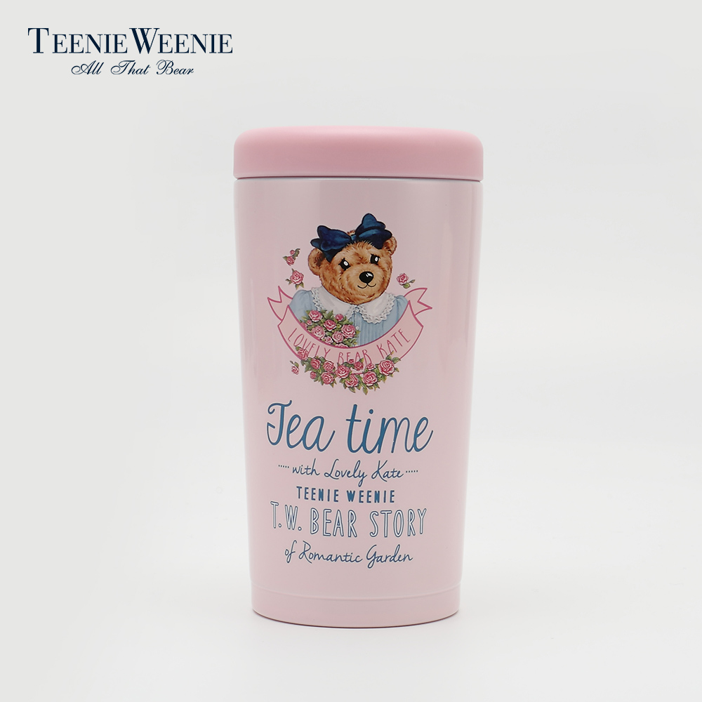 TeenieWeenie小熊字母图案不锈钢真空水杯310ml.TTTH8S204D