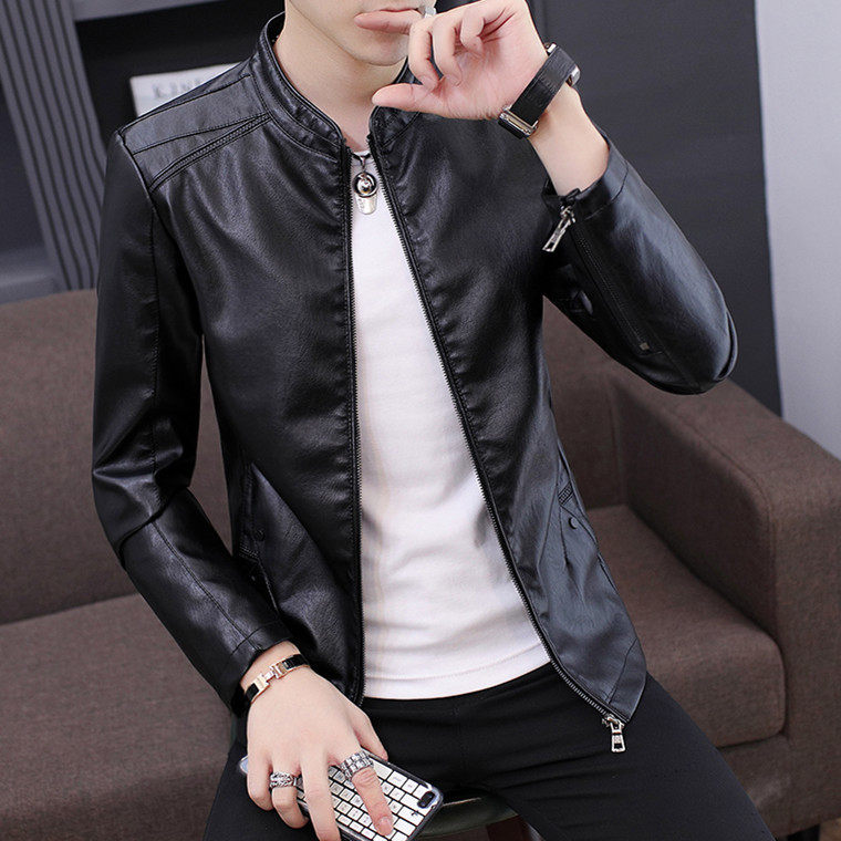 皮褂子男 青少年大额优惠券