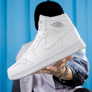 aj空军一号莆田男鞋高帮小白鞋