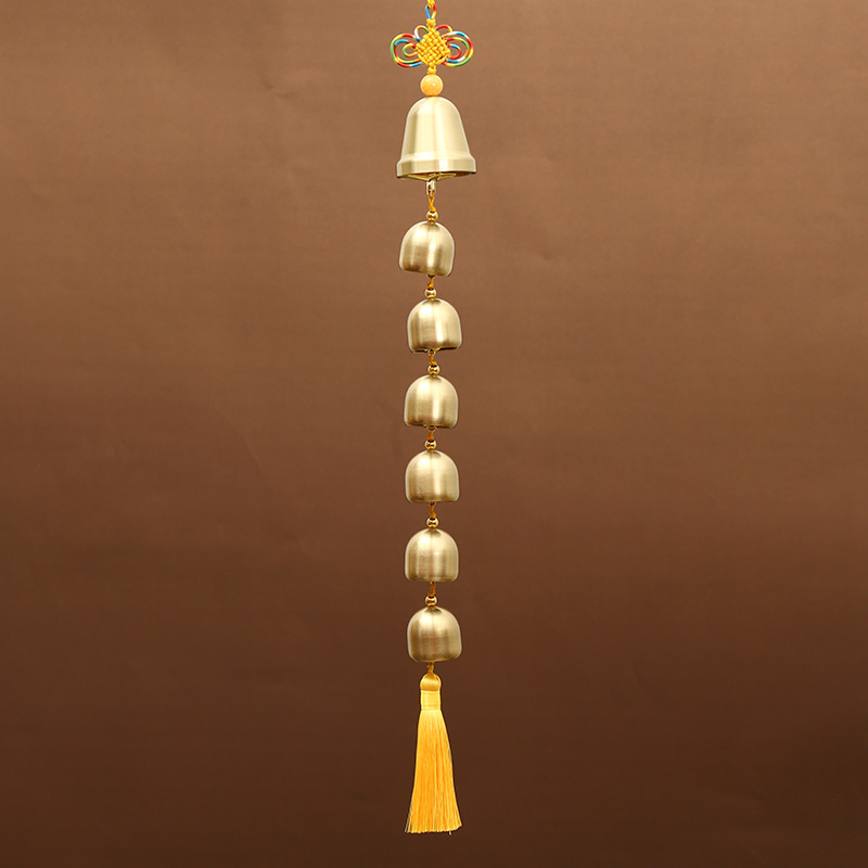 宗善金属纯铜铃铛铜风铃挂件家居装饰