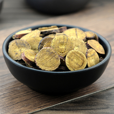 静萱筛选炙甘草500克炙草蜜甘草蜜炙甘草切片炙甘草片制甘草