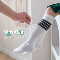 儿童袜子春秋纯棉透气长筒袜男童女童学生过膝长袜宝宝高筒足球袜