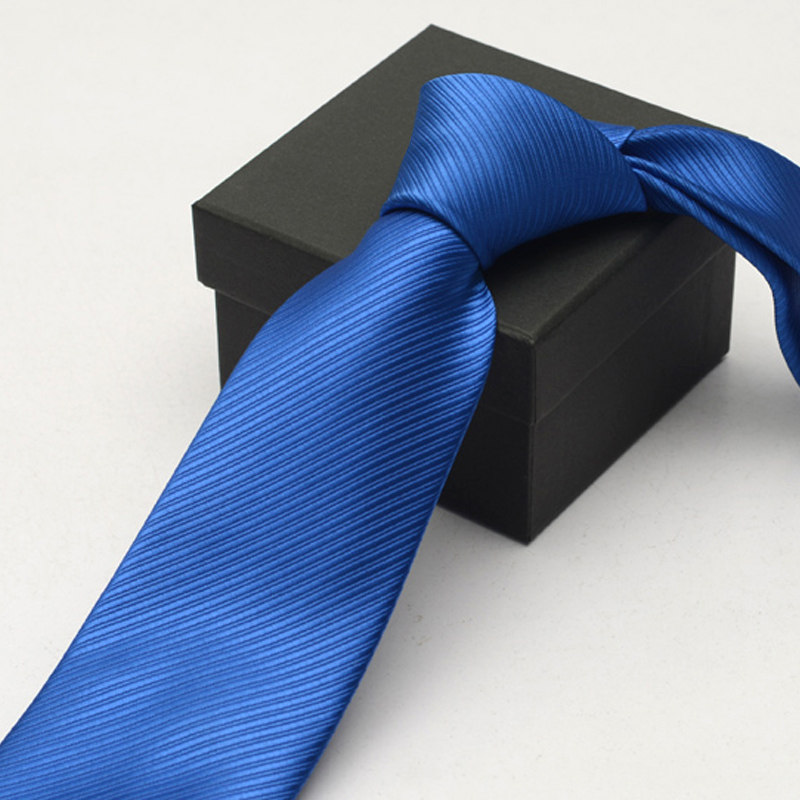 嘉伟利 包邮 纳米宝蓝色 男士商务正装 休闲领带 8cm纯色领带