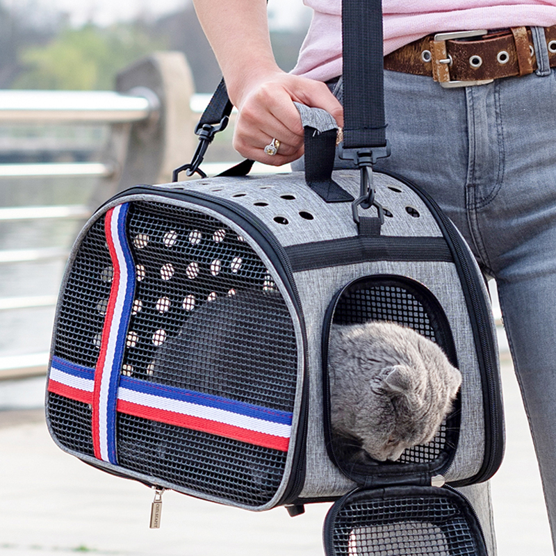 猫包宠物双肩背包肥猫咪外出便携拉杆手提太空包透明透气洗澡用