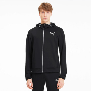 Puma/彪马男外套夹克运动连帽卫衣开衫logo春秋时尚正品JX581508