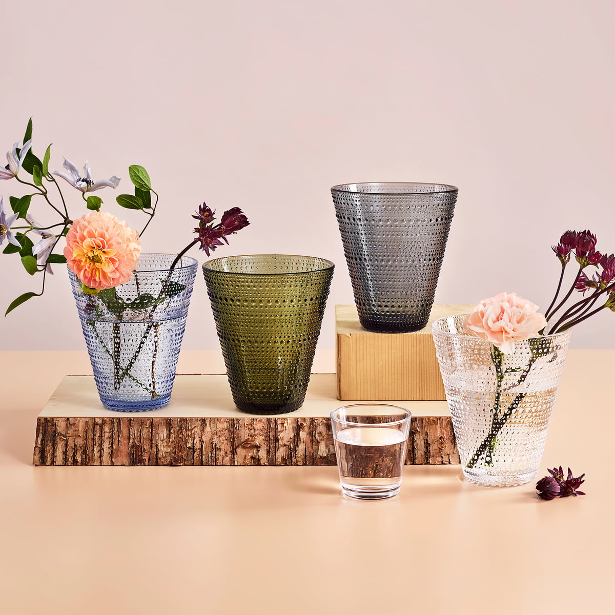 现货 | 芬兰Iittala  kastehelmi 露珠系列玻璃水杯果汁杯