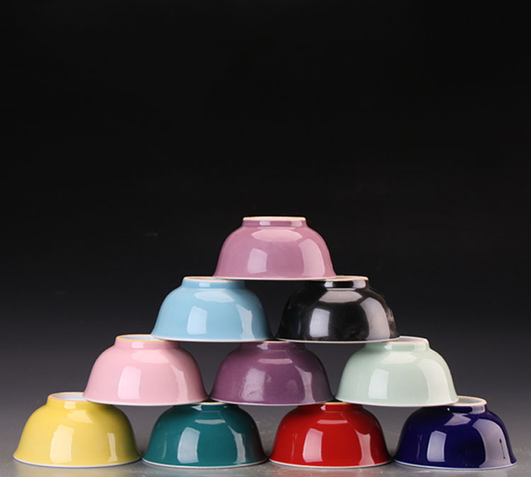 文革瓷单色釉瓷器上海博物馆1962年款茶碗饭碗厂货收藏全手工在类目 餐饮具, 餐具, 碗中 - 来自Buy2taobao.com提供专业的淘宝代购服务