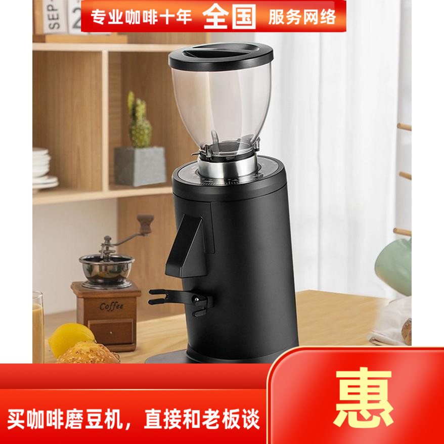 兰其亚DF83意式咖啡豆磨豆机家用电动商用83MM现磨研磨机磨粉机