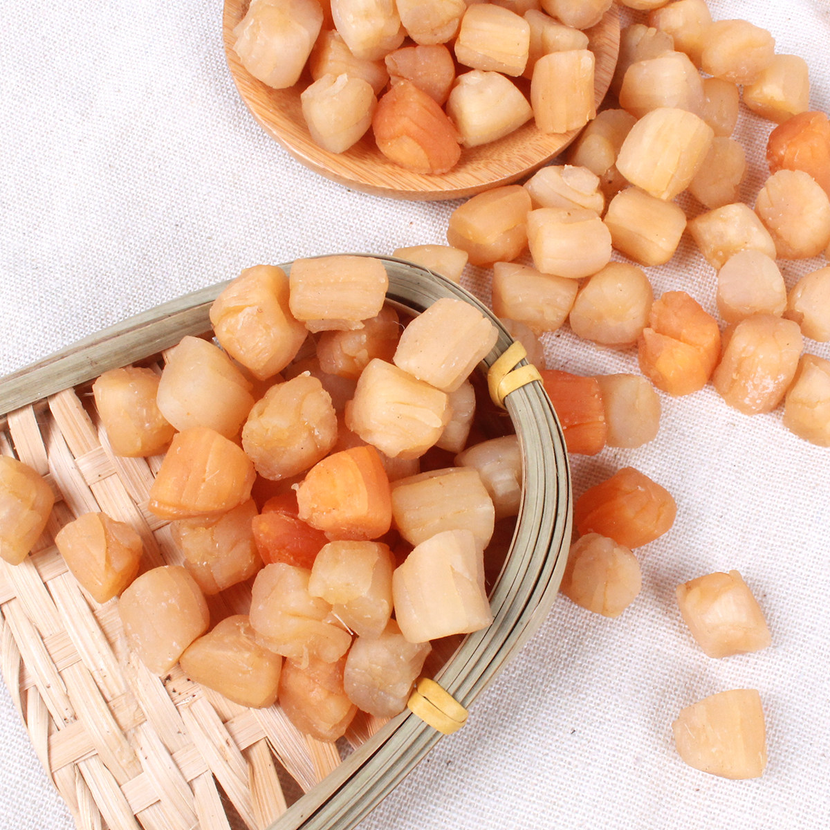 干贝瑶柱渔家自晒 淡干海鲜特产元贝水产干货大瑶柱干贝