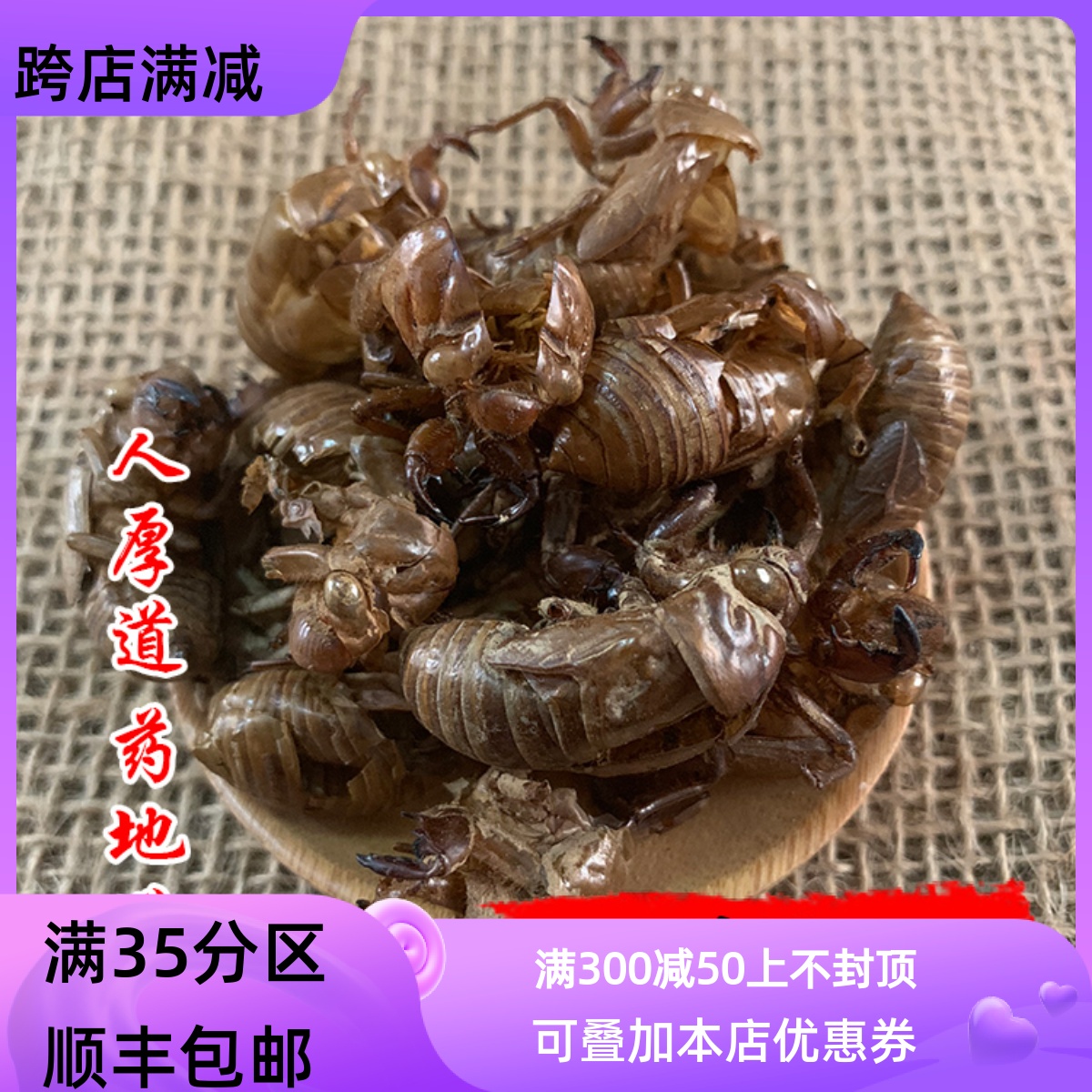 同仁堂质量 中药材 蝉蜕 虫退 知