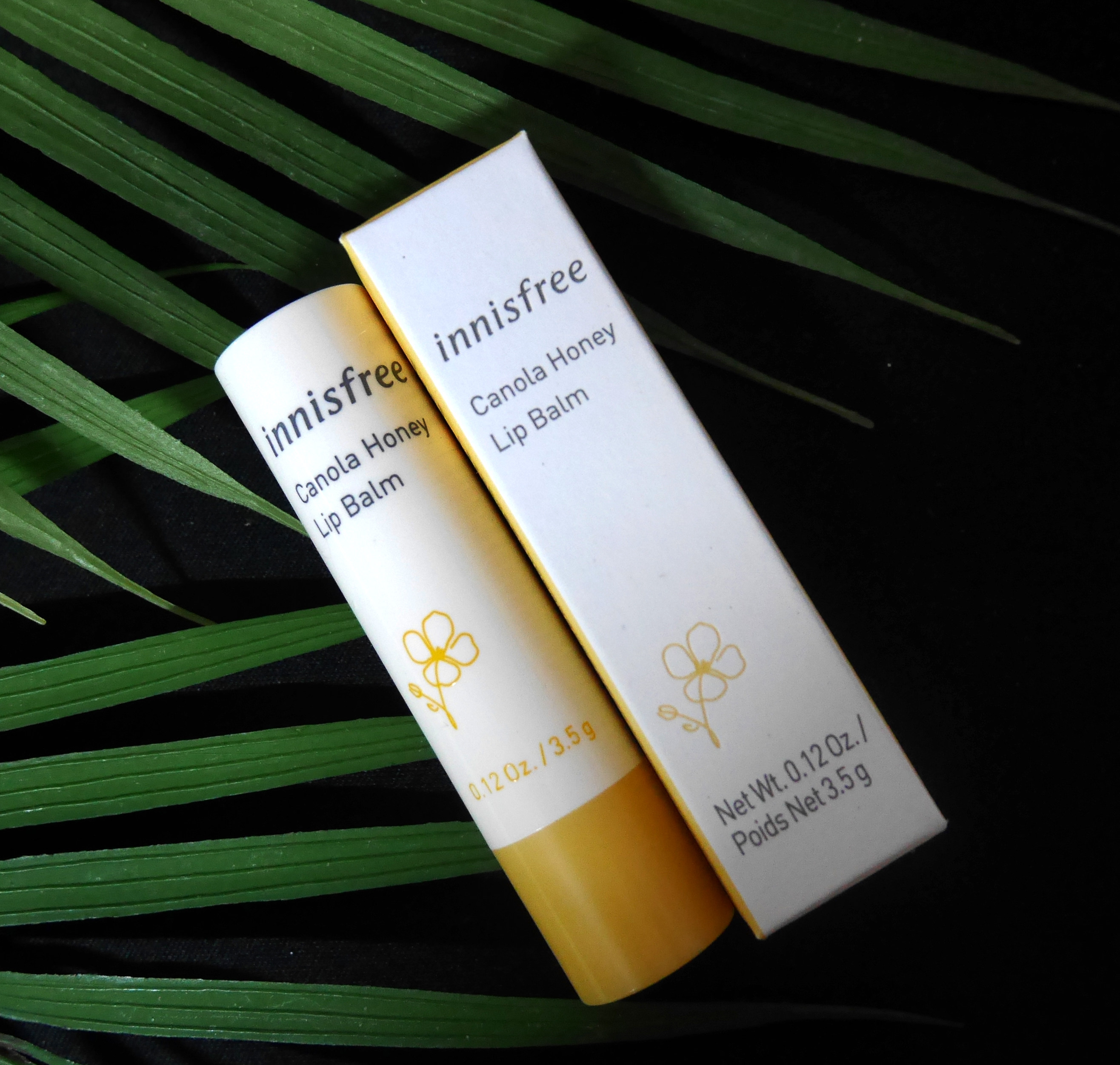 新包装innisfree悦诗风吟油菜花蜂蜜保湿润唇膏无色唇膏滋润唇部