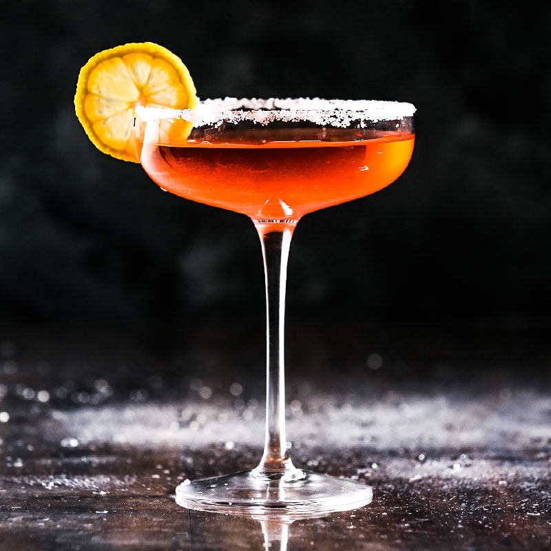 古典鸡尾酒杯 新款鸡尾酒杯高脚杯马天尼杯塔杯 扩口香槟杯 250ml