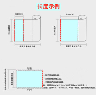 油画布亚麻混纺纯棉细中粗纹棉麻混合成品练习创作带涂层油画框布