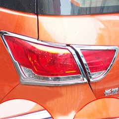 2012款长城哈弗M4专用尾灯罩框 大前灯罩框 汽车后灯框 镀铬 改装