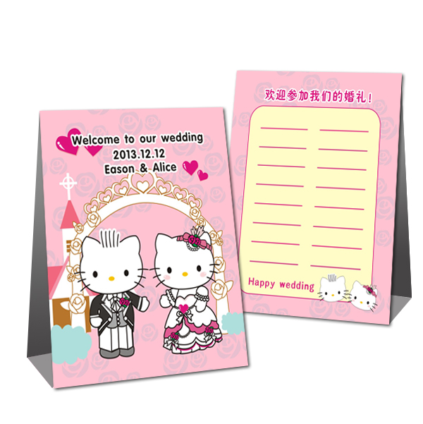 西式HelloKitty桌卡 婚慶席卡 主題婚禮席位卡 台卡 婚禮婚慶用品在類目 節慶用品/禮品, 席位卡中 - 來自Buy2taobao.com提供專業的淘寶代購服務