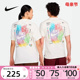 耐克NIKE SB男女滑板T恤夏季背标印花宽松纯棉短袖上衣FV3502-133