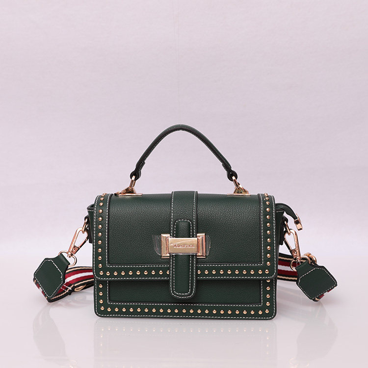 单肩斜跨手提小方包女包潮