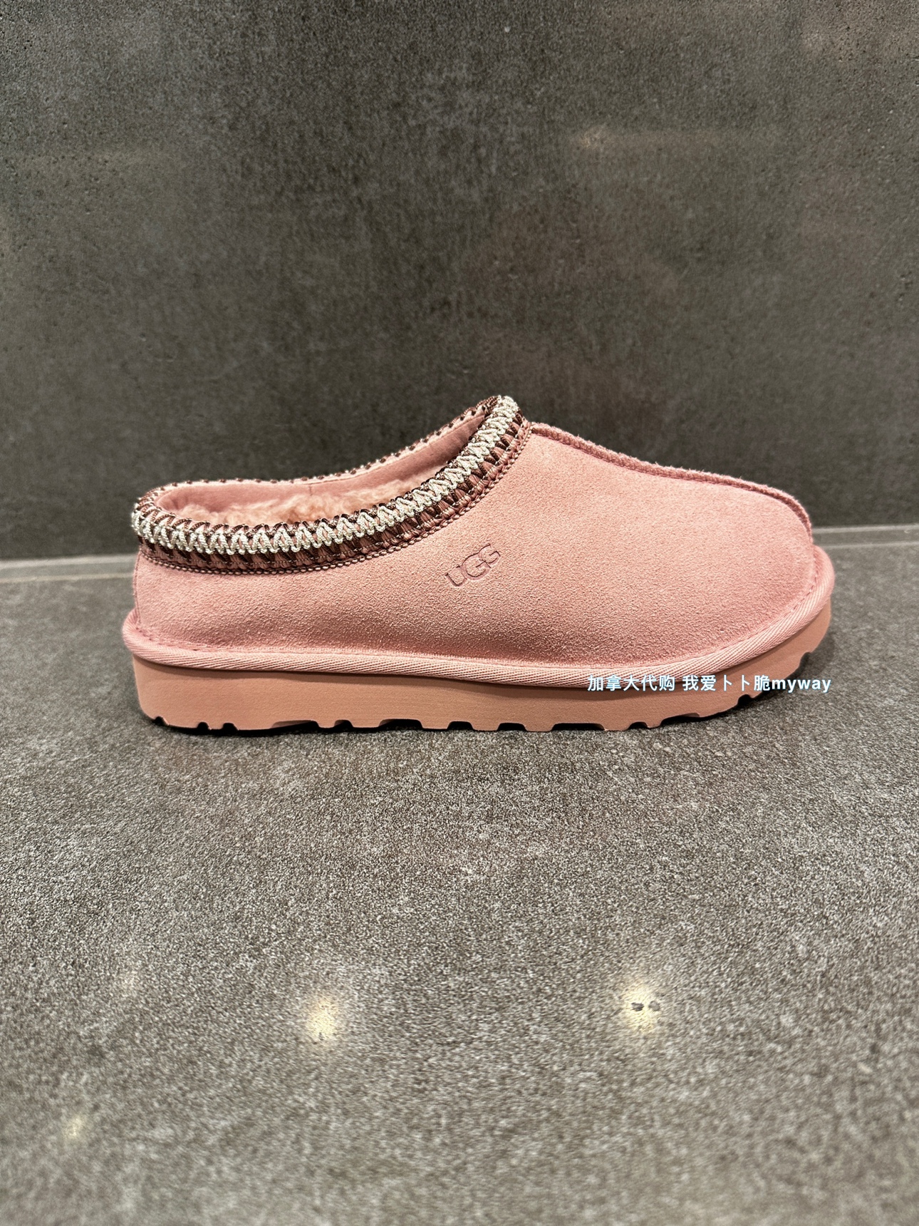 加拿大代购直邮UGG TUGG Tasman Slipper内加绒限量情人节鞋拖女