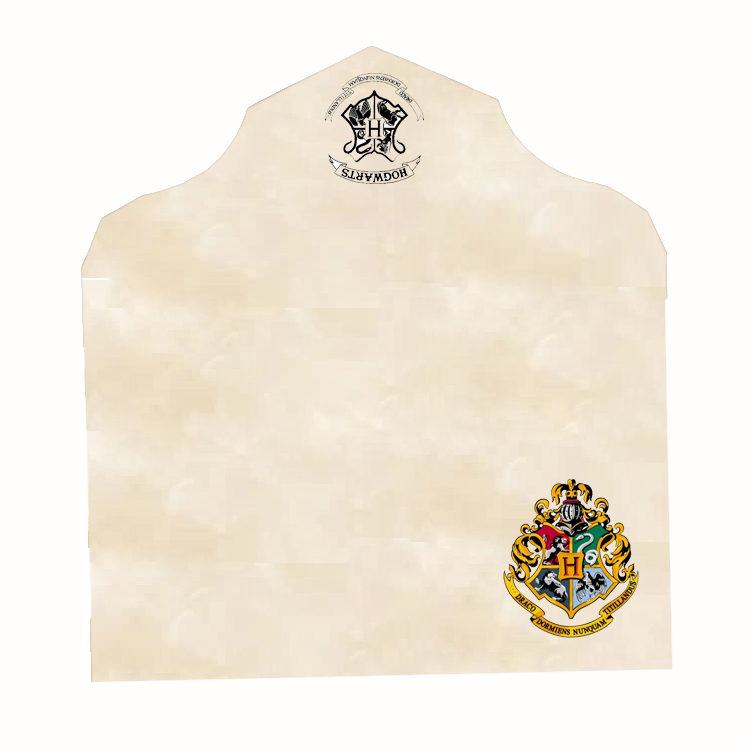 哈利波特信封信纸霍格沃茨徽章格兰芬多斯莱特林赫奇帕奇复古定做