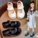 女童皮鞋2023春季新款韩版儿童软底公主鞋小女孩浅口学生演出鞋子
