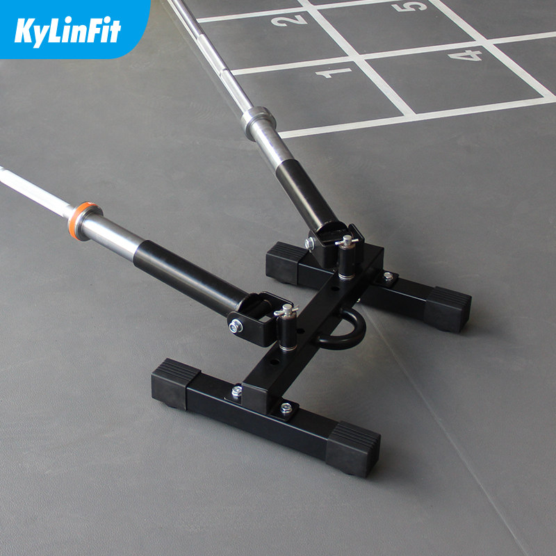 杠铃炮筒爆发力核心力量训练健身器