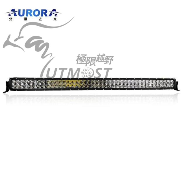 Aurora北极之光越野D5双排LED灯白光车灯长条射灯中网灯双排超亮