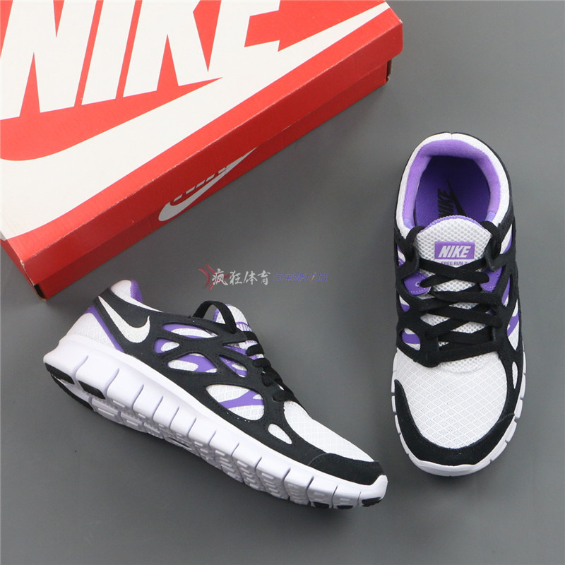 NIKE FREE RUN 2耐克男子赤足轻便透气休闲运动跑步鞋537732-103