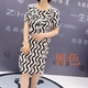 3062女权贵族夏季新款韩版修身显瘦胖MM大码女装中长款短袖连衣裙