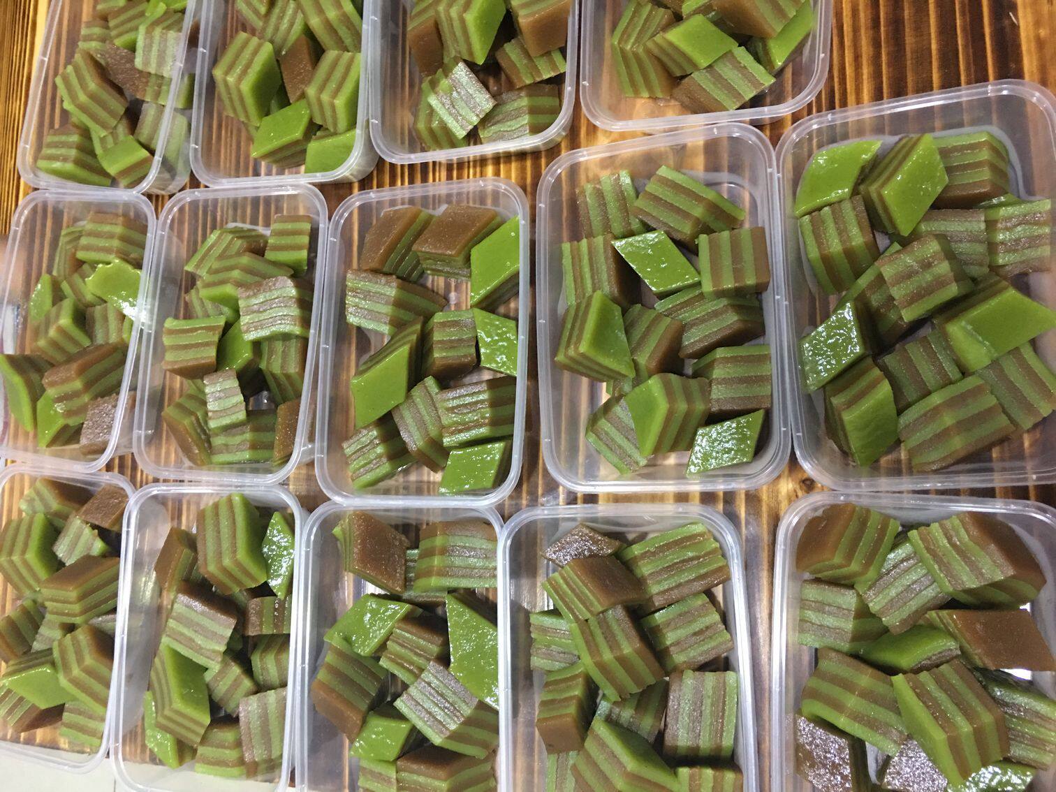 永康特色小吃特产美食糖洋糕千层糕传统手艺现做红糖味酒店点心