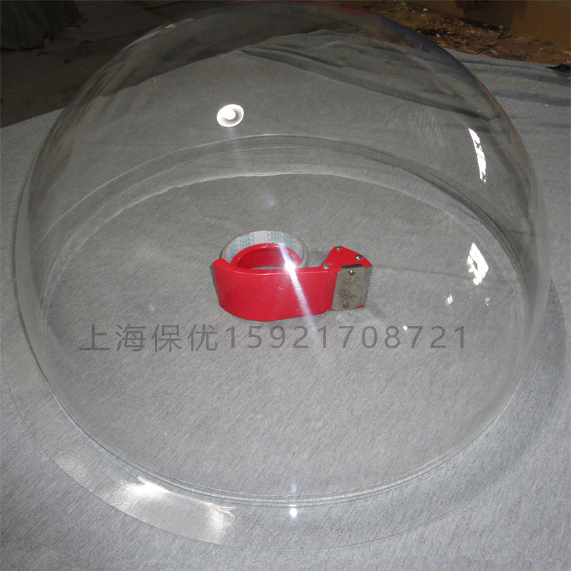 定制亚克力塑料透明半球婚庆装饰模型摆件有机玻璃防尘可视罩鱼缸