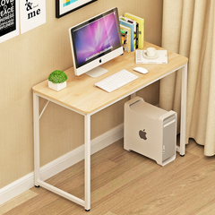 台式电脑桌家用办公简易学习写字台小书桌60 80 100 120*40 48cm