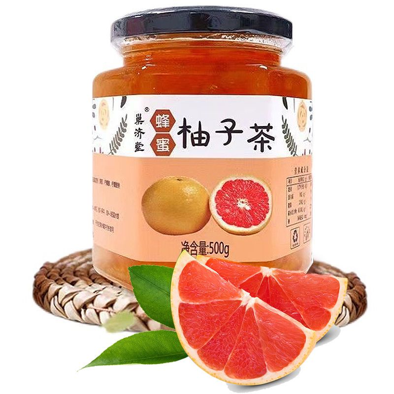 巢济堂 蜂蜜柚子茶500g/罐