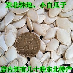 东北特产白瓜子籽 小南瓜子 原味生的新瓜籽零食坚果炒货500克包