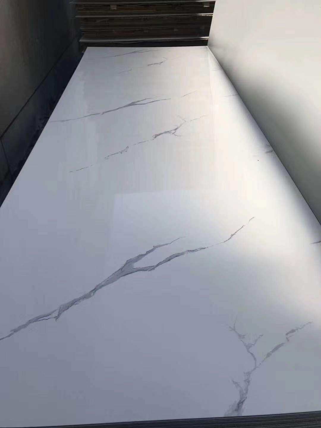 吉祥铝塑板爵士白大理石纹3mm店面门头招牌装修背景墙板北欧风格已售