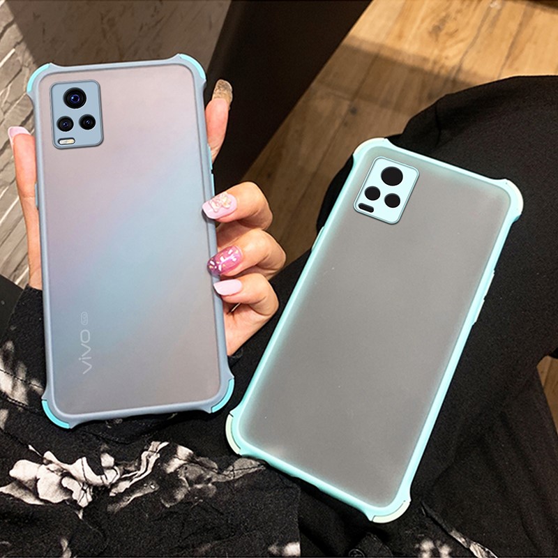 vivos7手机壳vivos7t保护硅胶套vivos7e全包镜头vivis5防摔肤感撞色