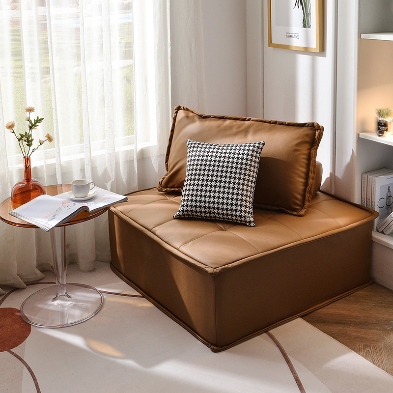 皮埃蒙特豆腐块沙发单人模块拼接组合小户型客厅创意方块布艺沙发