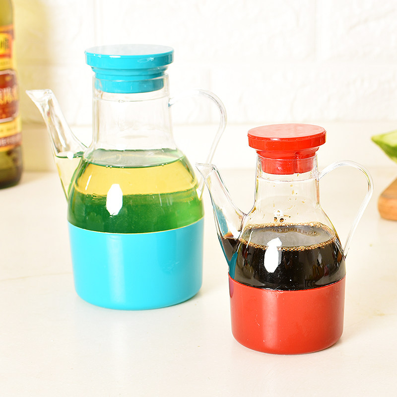 塑料防漏小油壶装油瓶厨房用品酱油壶调味瓶油醋瓶醋壶油罐酱油瓶