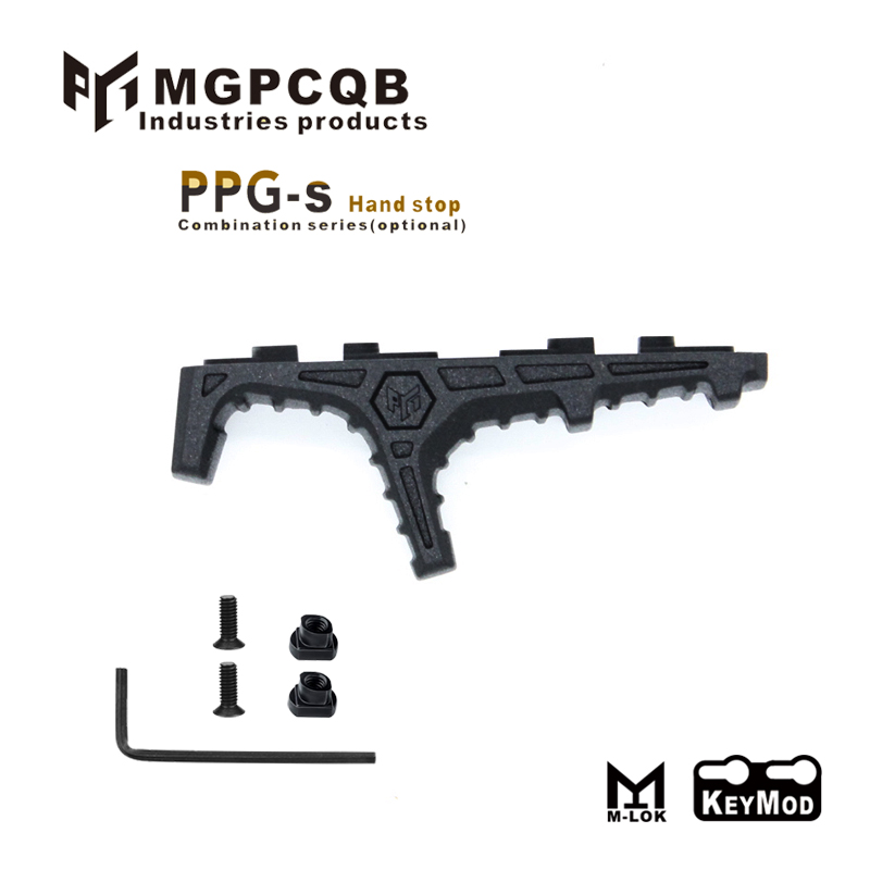 MGPCQB PPG005 阻手 SLR 蟒纹阻手keymod-Mlok 适用尼龙鱼骨装饰