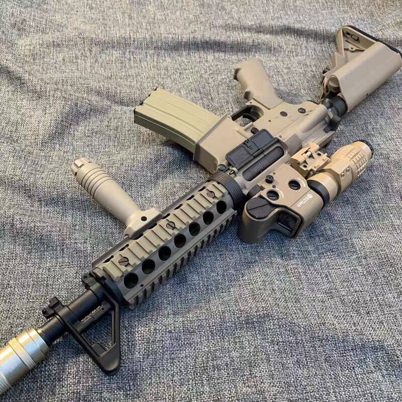 军典司马m4-cqb电动连发软弹玩具枪仿真可发射金属模型吃鸡道具抢