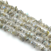 DIY handmade jewelry accessories natural grey Moonstone Labradorite stone semi-finished beads