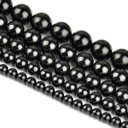 Myatou DIY handmade jewelry accessories natural black tourmaline beads beads beads semi-finished products