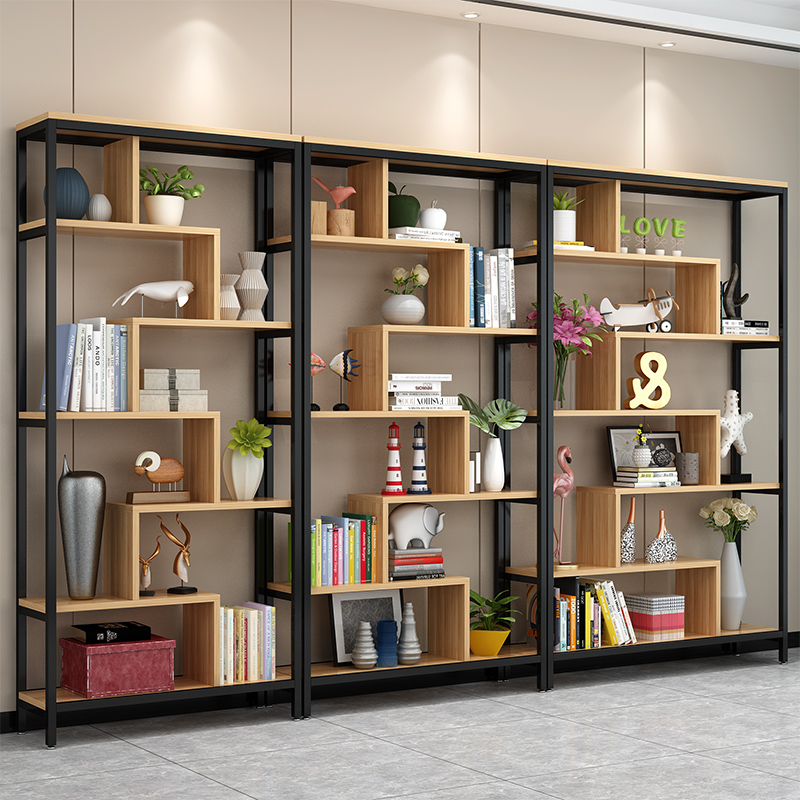 货架置物架多层产品展示架自由组合储物茶叶展柜办公室隔断陈列架