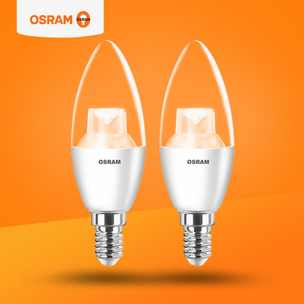 Osram led bulb E14 Small screw energy saving lamps led Candle Candle 3.3W Warm Festive lantern a chandelier bulbin the Decoration main material , Light source , LED Light source , LED Single lamp category - from Buy2taobao.com to provide professional Taobao agent buy service