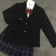 【清仓】正统JK制服日本学生校服水手服秋冬宽松浓绀色西装