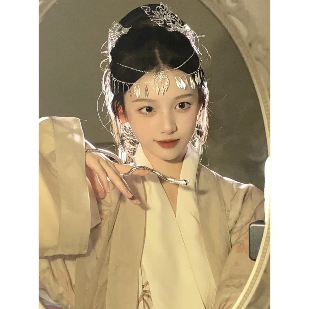 古风额饰古装前额配饰汉服异域风情额头链西域舞姬发饰品苗族头饰