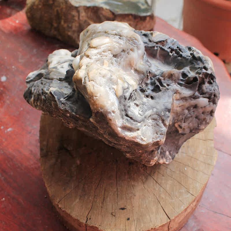 天然奇石青海昆仑山戈壁玉摆件奇石山流水完全玉化收藏观赏玉摆件