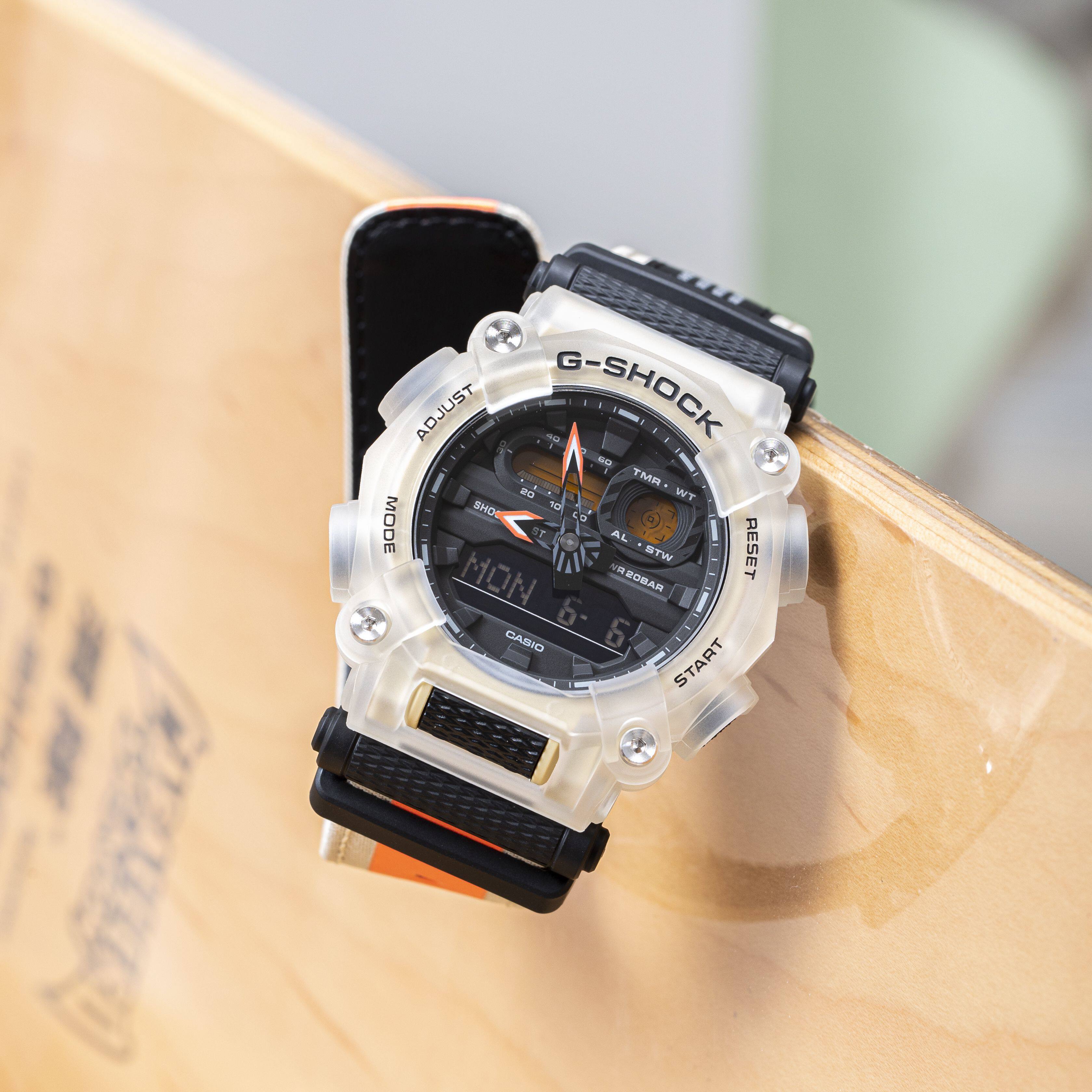 卡西欧g-shock工业朋克风王一博同款运动电子表ga-900ts-a