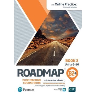 预订Roadmap B2+ 下册 Flexi Edition Course Book 2 with eBook and Online Practice Access